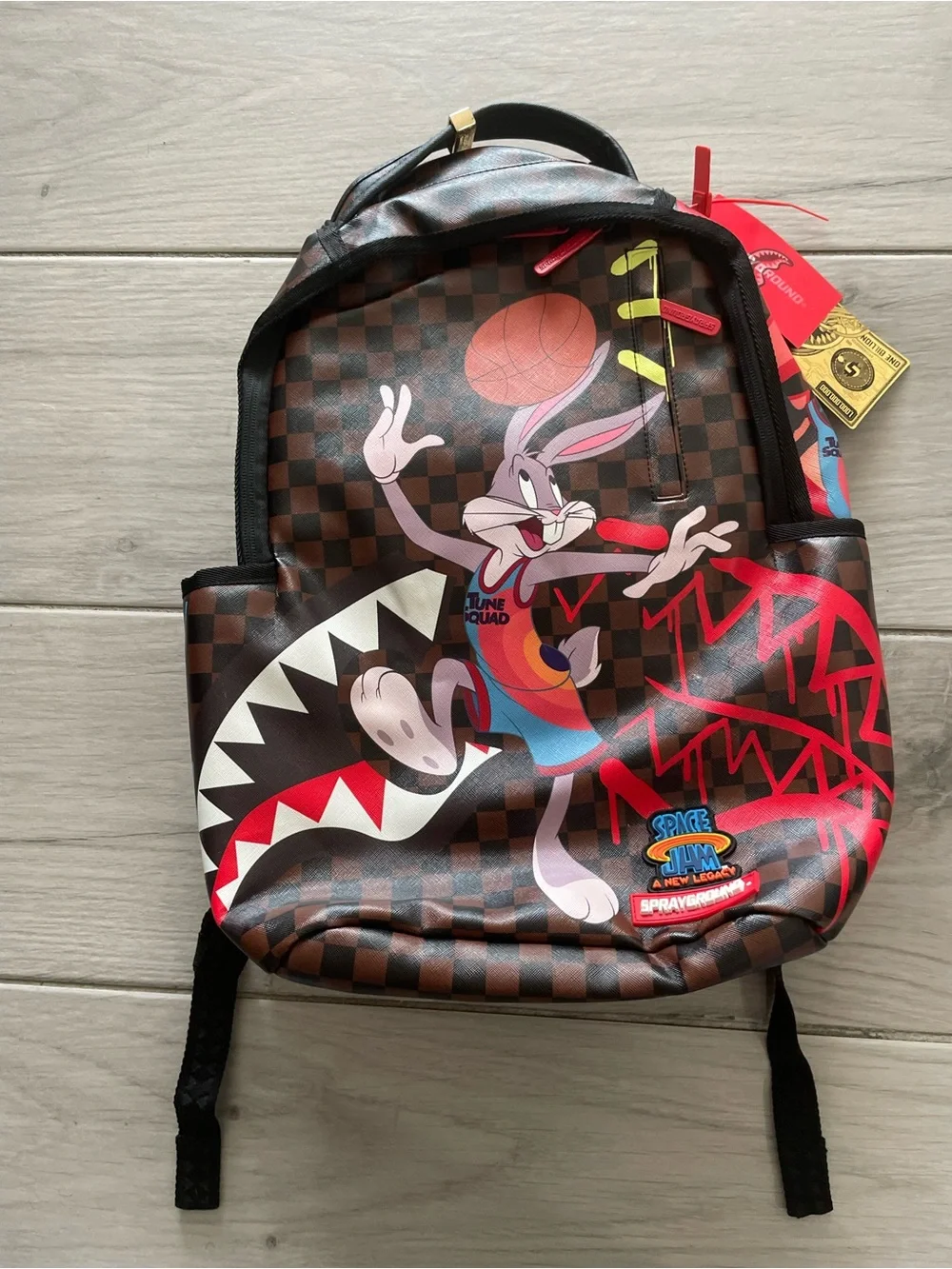Spray ground Limited edition SPACE JAM SPACE DUNK BACKPACK (DLXV)